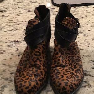 Jeffery Campbell, faux leopard bootie